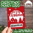 COPERTINA.jpg 🎅 Christmas Money Card holder - by AM-MEDIA (money card, Christmas gift, Money gift, Christmas Cash gift, Teen gift, Christmas gadget)