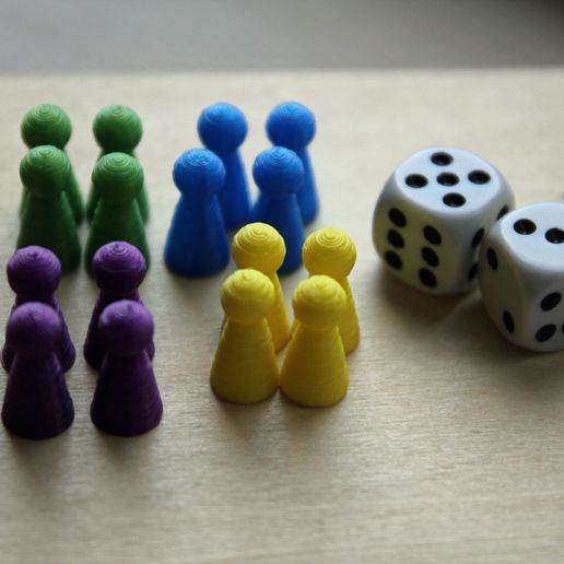 Download free STL file Playing Piece for Boardgames / Games / Meeple