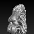Lion_Relief_03.jpg Lion Relief 2 3D Model
