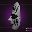 Halloween_Slipknot_mask_3d_print_model_04.jpg Halloween Slipknot Mask - Joey Jordison Mask