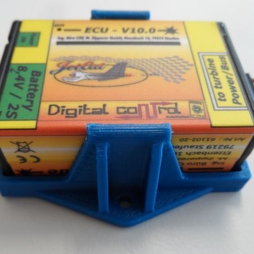 Jet Cat ECU 3D model preview