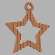 31.png Hollow christmas star X76