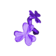 flower_9.stl Collection of plants and ferns with supports (2)