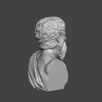 Plato-7.png 3D Model of Plato - High-Quality STL File for 3D Printing (PERSONAL USE)