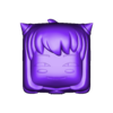 anya_with_face_keycap_by_hiko.stl STL file Spy x Family Keycaps - Mechanical Keyboard・3D printer design to download
