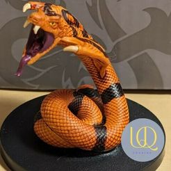 1-logo.jpg Fichier STL Statue de serpent・Objet pour impression 3D à télécharger