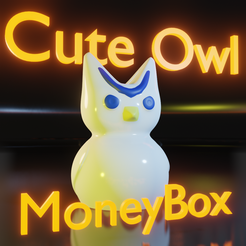 1.png Owl piggy bank