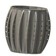large_Rib_with_holes_and_round_lip_Round_Vase.jpg Larger Rib with Holes and round lip Round Vase / Pot