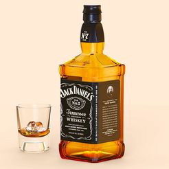 jack-daniels-whisky-old-no7-glass-bottle-3d-model-6e8e683359.jpg Jack Daniels Whisky Old No7 Glass bottle