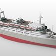 1.jpg SS Rotterdam V Holland America Line ocean liner print ready full hull and waterline models