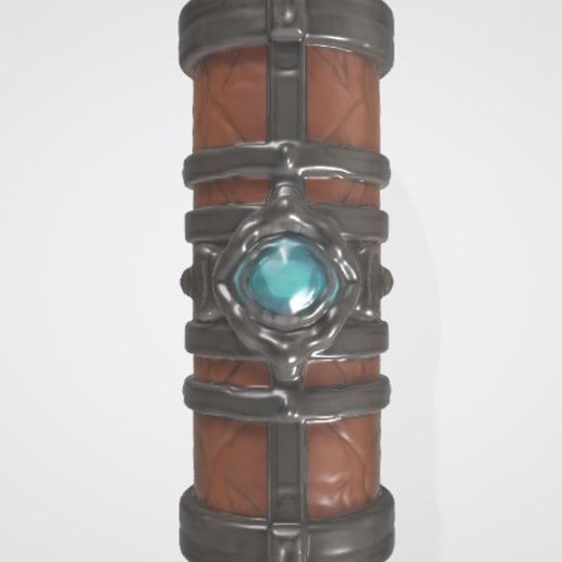 scroll box container/ DND dice/mini box 3D model