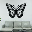 2.jpg Butterfly Metal Wall Art Laser Cut Files
