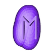 Eh Runestone.stl STL file Anglo-Saxon Furthorc Rune Set・3D printable model to download