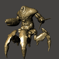 1.png Fichier STL QUAKE 4 MAKRON modulaire ultra-haut Modèle STL détaillé pour l'impression 3D・Design à télécharger et à imprimer en 3D