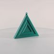 Subtractive-Triangle-Ornament-by-Slimprint,-SBT1-1.jpg Subtractive Triangle Tree Ornament, Christmas Decor by Slimprint