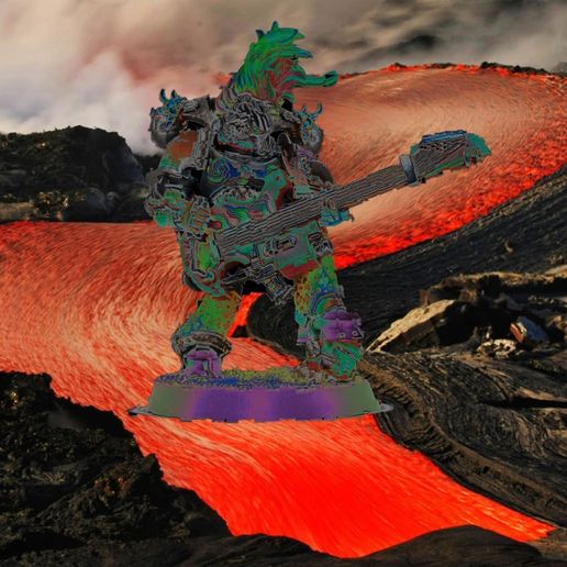 chaotic guitar 3D model