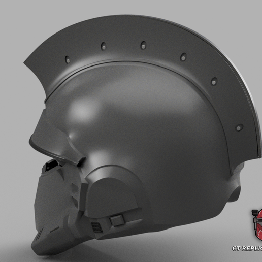 Schemat-nakladka-do-zdjec-2025-04-23T215641.071.png Helldivers 2 SR-18 Road Blocker Helmet Diy KIT Cosplay 1:1 scale