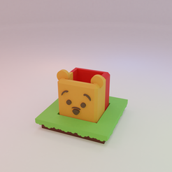 Winnie01.png Файл STL Ящик для растений Tsum Tsum (Винни-Пух)・3D-печать дизайна для загрузки