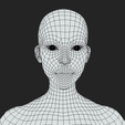 8.png Female Character Body Base Mesh