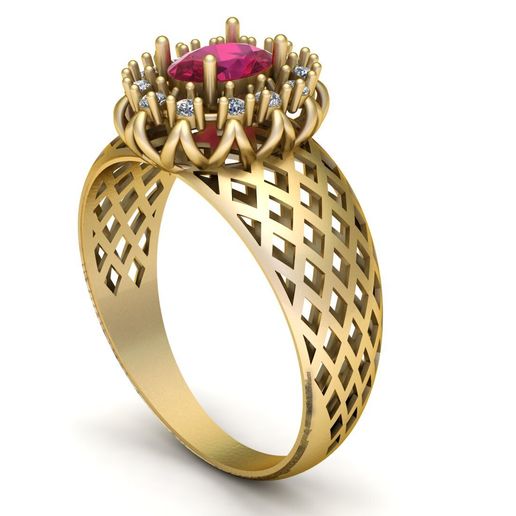 RENDER-2.jpg 3D Printable Gold Ring