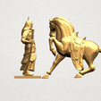 Warrior and Horse - 80mm B01.png Warrior and Horse
