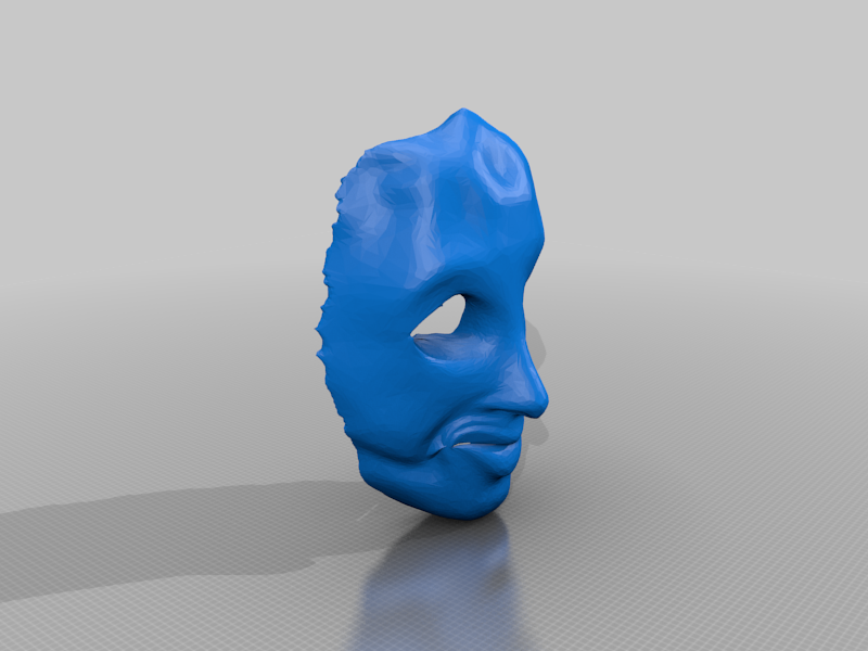 Download free 3MF file mask - the venice moon COLOR • Object to 3D ...