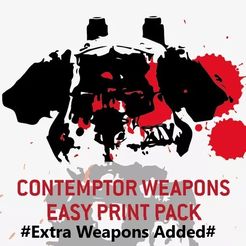 pic.jpg WEAPONS FOR CONTEMPTOUS ROBOT EASY-PRINT PACK