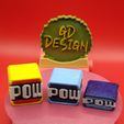 GEDC0002.jpg Mario POW Blocks Display Stand Power Block