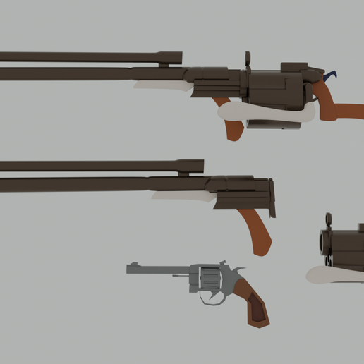 🦸 Guns・Archivo OBJ Gratis para Impresión 3D・Cults