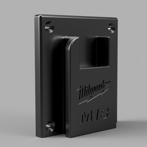 STL file M18 Milwaukee Tool Holder・3D printable model to download・Cults
