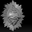 A10.jpg Sacred Heart of Jesus 2 3D Printed Model