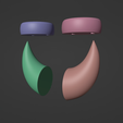 3.png Bowser Horns para Heatset