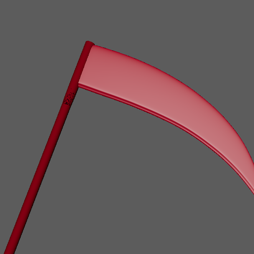 Blade.png Power Scythe Weapon Chainsaw Man STL 3D Printable Design_ Tubless