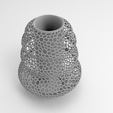 untitled.1065.png vase 2 voronoi flowerpot vase vase flowerpot