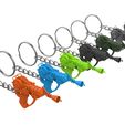 Ray_Gun_Keychain_1.3124.jpg Llavero - Ray Blaster - CoD - Modelo 3d imprimible - Archivos STL