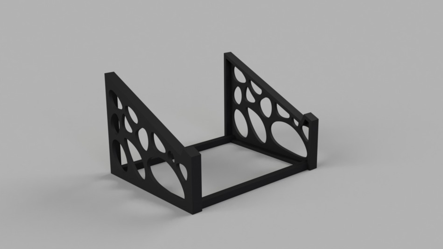 Capture d’écran 2017-02-22 à 15.32.24.png Archivo STL gratuito Soporte para portátil Voronoi・Objeto imprimible en 3D para descargar, jvanier