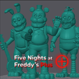 PLUS.png FNaF Plus - Main Animatronics Pack (3D Print STL Collection)