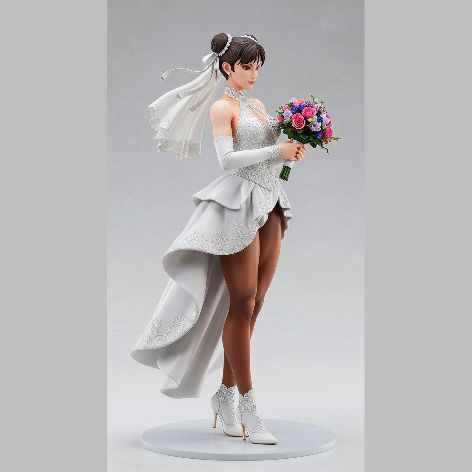 💒 Chun li Wedding Dress | Street Fighter・ STL File for 3D