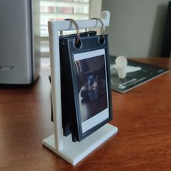 filp.jpg Télécharger le fichier STL gratuit Cadre Polaroid pour folioscope • Objet imprimable en 3D, cvantassel