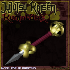 Kumatoke-maine-tn-new.png Kumatoke Cursed Tool - Jujutsu Kaisen - STL