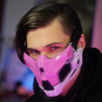 123131.png Faceless - cosplay sci-fi half-mask