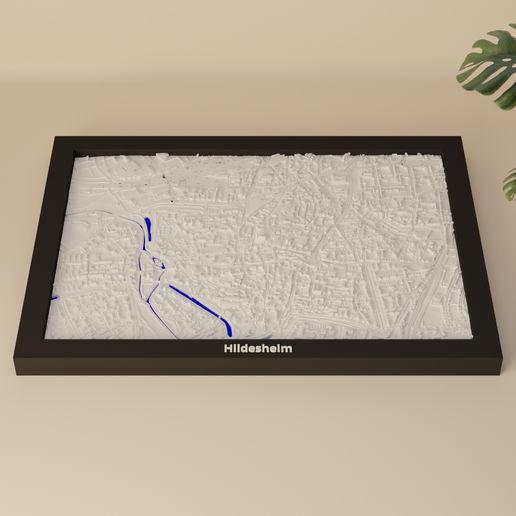 Hildesheim, Germany - 3D Miniature