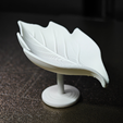Soap-Dish-with-Drainage-Stand.png Leaf-Shaped Soap Dish with Drainage Stand
