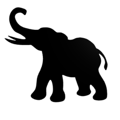 Näyttökuva-2022-01-07-221254.png Fichier STL Décoration murale éléphant・Modèle pour impression 3D à télécharger