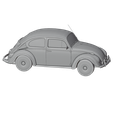 solid_0121.png 1950s Volkswagen Beetle 3D Print Model