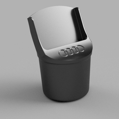 front.png iphone Cup holder for Audi