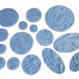 Fallen-Titan-Bases-4.jpg 33-Piece Round Base Set with Magnet Slots : Fallen Titans