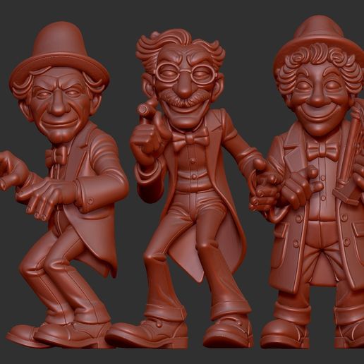 Marx Brothers 3D model