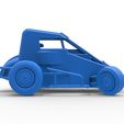 71.jpg Diecast Midget car while turning Scale 1:25