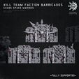 kt-bar-CSM-3.jpg Chaos Space Marines Faction Barricades for Wh40k Kill Team Legionaries